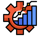 ppc optimize infographic icon